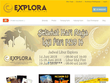 Tablet Screenshot of exploraprint.com